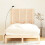 VidaXL (brown, 127.5 x 3 x 110 cm) vidaXL Solid Wood Pine Wall Headboard Bed Header Multi Colours Multi Sizes 3