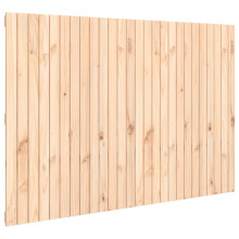 (brown, 166 x 3 x 110 cm) vidaXL Solid Wood Pine Wall Headboard Bed Header Multi Colours Multi Sizes