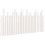 VidaXL (white, 166 x 3 x 80 cm) vidaXL Solid Wood Pine Wall Headboard Bedroom Bed Header Multi Colours/Sizes 1