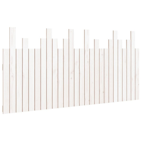 VidaXL (white, 166 x 3 x 80 cm) vidaXL Solid Wood Pine Wall Headboard Bedroom Bed Header Multi Colours/Sizes