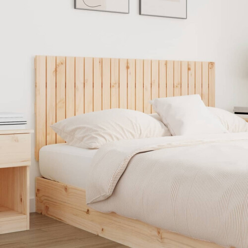 VidaXL (brown, 140 x 3 x 60 cm) vidaXL Solid Wood Pine Wall Headboard Bed Header Multi Colours Multi Sizes 2