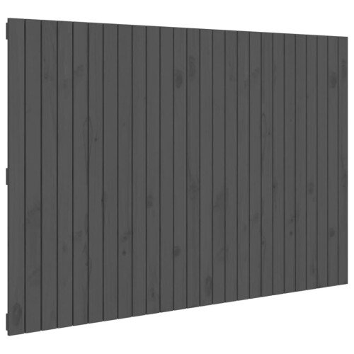 VidaXL (grey, 166 x 3 x 110 cm) vidaXL Solid Wood Pine Wall Headboard Bed Header Multi Colours Multi Sizes