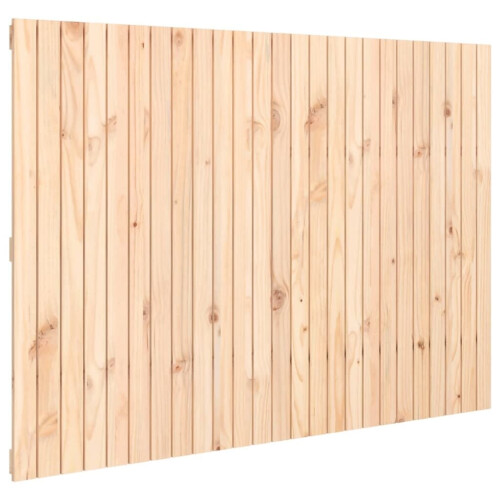 VidaXL (brown, 159.5 x 3 x 110 cm) vidaXL Solid Wood Pine Wall Headboard Bed Header Multi Colours Multi Sizes 1