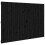 VidaXL (black, 159.5 x 3 x 110 cm) vidaXL Solid Wood Pine Wall Headboard Bed Header Multi Colours Multi Sizes 2