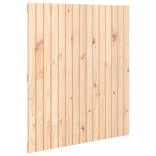 VidaXL (brown, 95.5 x 3 x 110 cm) vidaXL Solid Wood Pine Wall Headboard Bed Header Multi Colours Multi Sizes 1