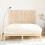 VidaXL (brown, 159.5 x 3 x 110 cm) vidaXL Solid Wood Pine Wall Headboard Bed Header Multi Colours Multi Sizes 3