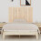 VidaXL (brown, 140 x 3 x 90 cm) vidaXL Solid Wood Pine Wall Headboard Bed Header Multi Colours Multi Sizes 3