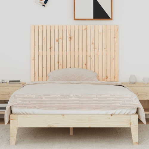 VidaXL (brown, 140 x 3 x 90 cm) vidaXL Solid Wood Pine Wall Headboard Bed Header Multi Colours Multi Sizes 2