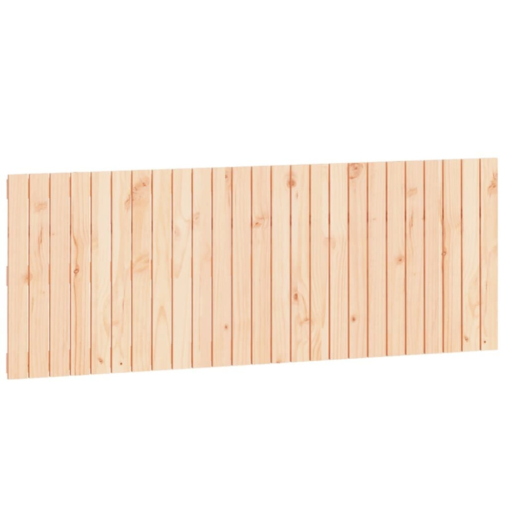 Vidaxl Brown (, 159.5 X X 60 Cm) Solid Wood Pine Wall Headboard Bed Header Multi Colours Multi Sizes Size 3