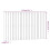 VidaXL (brown, 140 x 3 x 90 cm) vidaXL Solid Wood Pine Wall Headboard Bed Header Multi Colours Multi Sizes 4
