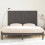 VidaXL (grey, 185 x 3 x 110 cm) vidaXL Solid Wood Pine Wall Headboard Bed Header Multi Colours Multi Sizes 3