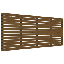 (honey brown, 156 x 3 x 91.5 cm) vidaXL Wall Headboard Bedroom Bed Header Decor Bed Headboard Solid Wood Pine
