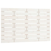 (white, 106 x 3 x 63 cm) vidaXL Wall Headboard Bedroom Bed Header Decor Bed Headboard Solid Wood Pine