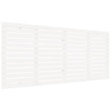 (white, 166 x 3 x 91.5 cm) vidaXL Wall Headboard Bedroom Bed Header Decor Bed Headboard Solid Wood Pine