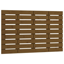 (honey brown, 106 x 3 x 63 cm) vidaXL Wall Headboard Bedroom Bed Header Decor Bed Headboard Solid Wood Pine
