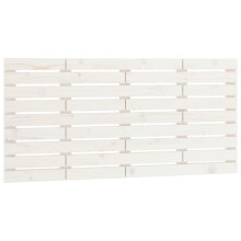 (white, 126 x 3 x 63 cm) vidaXL Wall Headboard Bedroom Bed Header Decor Bed Headboard Solid Wood Pine