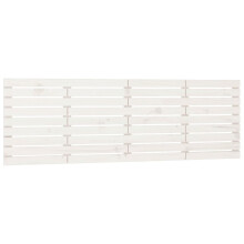 (white, 206 x 3 x 63 cm) vidaXL Wall Headboard Bedroom Bed Header Decor Bed Headboard Solid Wood Pine
