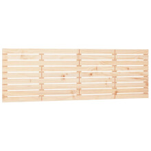 (brown, 206 x 3 x 63 cm) vidaXL Wall Headboard Bedroom Bed Header Decor Bed Headboard Solid Wood Pine