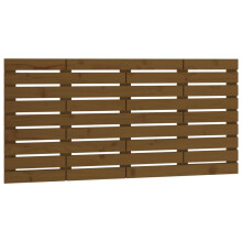 (honey brown, 146 x 3 x 63 cm) vidaXL Wall Headboard Bedroom Bed Header Decor Bed Headboard Solid Wood Pine