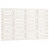 VidaXL (white, 96 x 3 x 63 cm) vidaXL Wall Headboard Bedroom Bed Header Decor Bed Headboard Solid Wood Pine 1