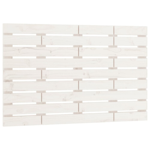 VidaXL (white, 96 x 3 x 63 cm) vidaXL Wall Headboard Bedroom Bed Header Decor Bed Headboard Solid Wood Pine