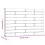 VidaXL (white, 81 x 3 x 63 cm) vidaXL Wall Headboard Bedroom Bed Header Decor Bed Headboard Solid Wood Pine 4
