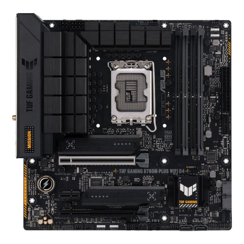 ASUS Κύρια κάρτα ASUS TUF GAMING B760M-PLUS WIFI - Micro ATX - LGA 1700 - Intel B760