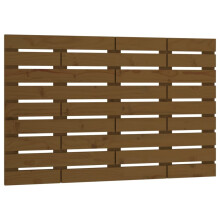 (honey brown, 81 x 3 x 63 cm) vidaXL Wall Headboard Bedroom Bed Header Decor Bed Headboard Solid Wood Pine