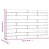 VidaXL (grey, 81 x 3 x 63 cm) vidaXL Wall Headboard Bedroom Bed Header Decor Bed Headboard Solid Wood Pine 4