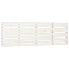 (white, 166 x 3 x 63 cm) vidaXL Wall Headboard Bedroom Bed Header Decor Bed Headboard Solid Wood Pine