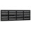 VidaXL (black, 166 x 3 x 63 cm) vidaXL Wall Headboard Bedroom Bed Header Decor Bed Headboard Solid Wood Pine 2