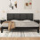 VidaXL (black, 166 x 3 x 63 cm) vidaXL Wall Headboard Bedroom Bed Header Decor Bed Headboard Solid Wood Pine 3