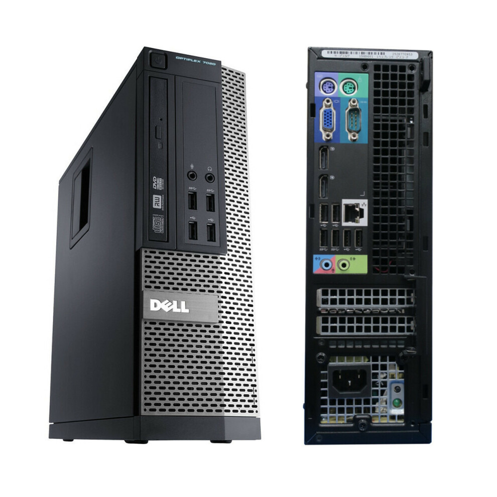 Fcs Dell Optiplex 7020 I5 4570 3.2 Ghz 16Gb 240Gb Ssd + 1Tb Hdd Hdmi Win 10 Pro 5060908882493