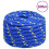 VidaXL (blue, 20 mm/ 100 m) Marine Rope Dock Coil Boat Line Polypropylene Rope Multi Sizes Multi Colours 1