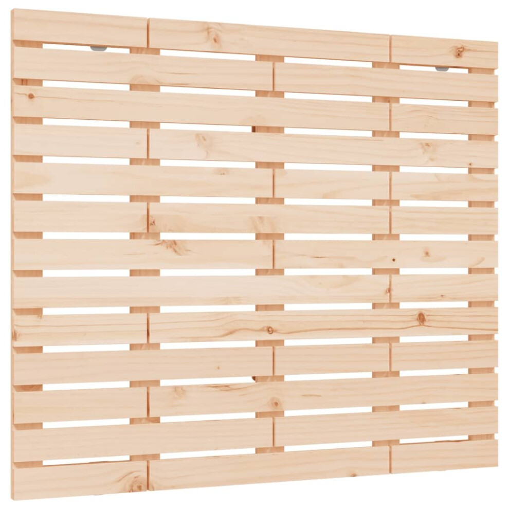 (brown, 106 x 3 x 91.5 cm) vidaXL Wall Headboard Bedroom Bed Header Decor Bed Headboard Solid Wood Pine