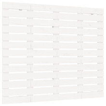(white, 126 x 3 x 91.5 cm) vidaXL Wall Headboard Bedroom Bed Header Decor Bed Headboard Solid Wood Pine