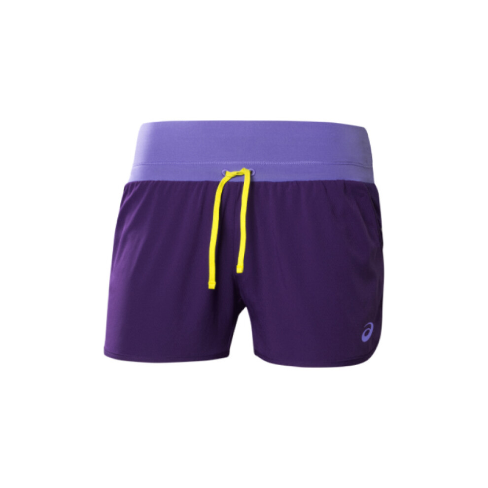 Asics Women's Woven Shorts (Size M) Purple Pace Woven Shorts - New