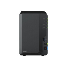 Synology Disk Station DS223 - NAS server - 2 bays - SATA 6Gb/s - RAID 0, 1, JBOD - RAM 2 GB - Gigabit Ethernet - iSCSI s
