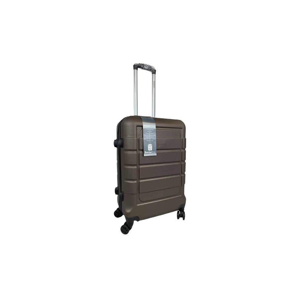 (Charcoal, Medium) BorderLine Hardshell Suitcase