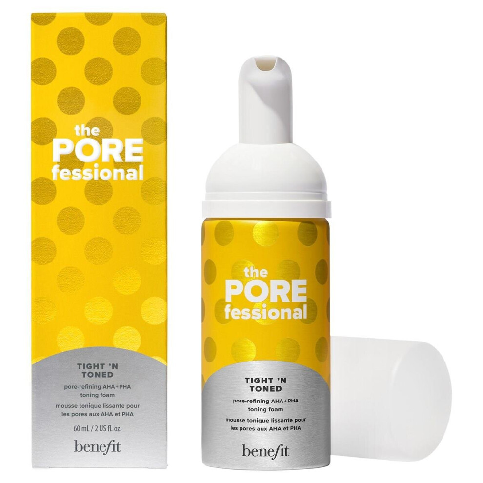 benefit Skincare The POREfessional Tight N' Toned AHA + PHA Toning Foam 60ml