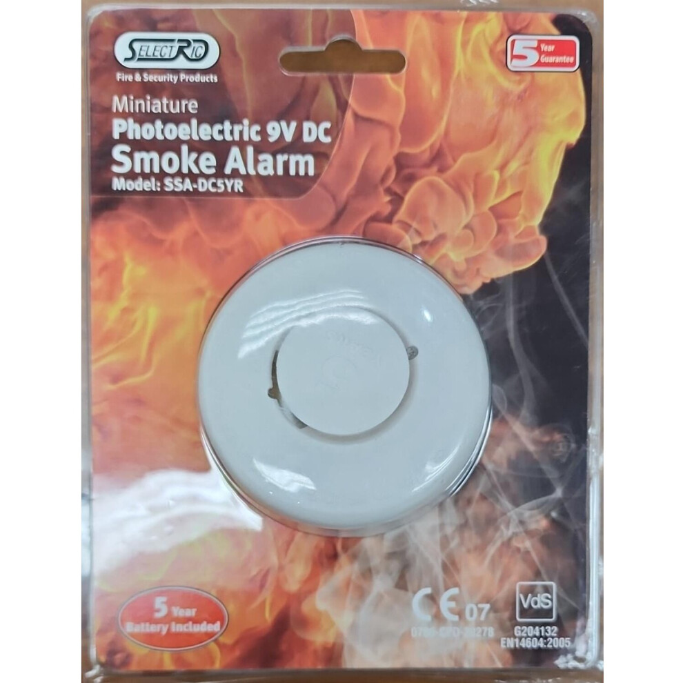 Photoelectric Chamber For Slow Smouldering Fires