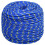 VidaXL (blue, 8 mm/ 25 m) Marine Rope Dock Coil Boat Line Polypropylene Rope Multi Sizes Multi Colours 2