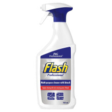 Flash Professional Multi-Purpose Cleaner With Bleach 750ML(Pack of 10)