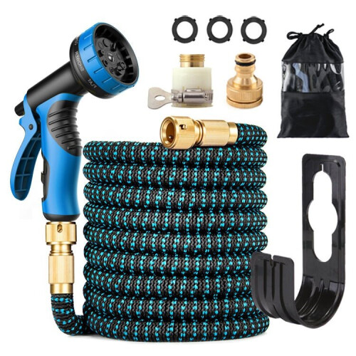 (100FT) Expandable Garden Hose Pipe Spray Gun