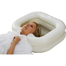Inflatable Shampoo Bowl Hair Washing Tray Basin Sink For Elderly Bedridden