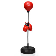 Punching Ball Height Adjustable Stand Box Fightball Punch Boxing Set