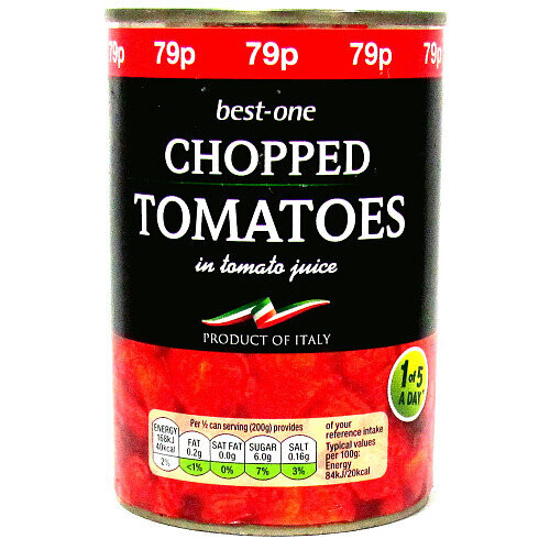 Bestone Chopped Tomatoes 400g (Pack of 12) 2