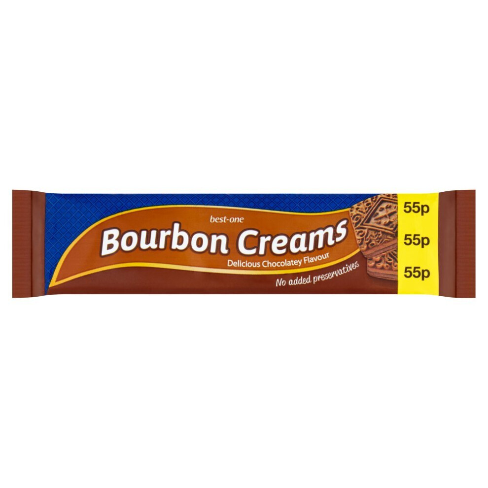 best-one Bourbon Creams 125g (Pack of 12)