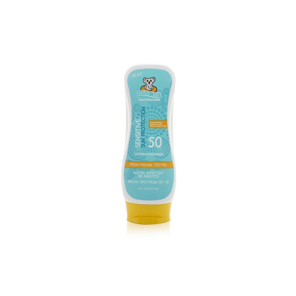 Australian Gold Little Joey Lotion Sunscreen SPF 50 (Sensitive Sun Protection) 237ml/8oz