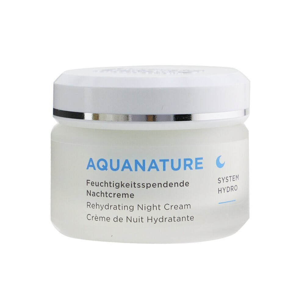 Annemarie Borlind Cream Aquanature System Hydro Rehydrating Night - For Dehydrated Skin 50Ml/1.69Oz